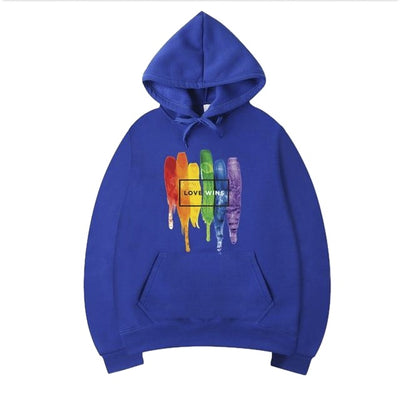 Men's Pride Lgbt Cotton Fleece Hoodies Sweatshirts Man Love Wins Sweatshirts Hoodies Comics Hoodie