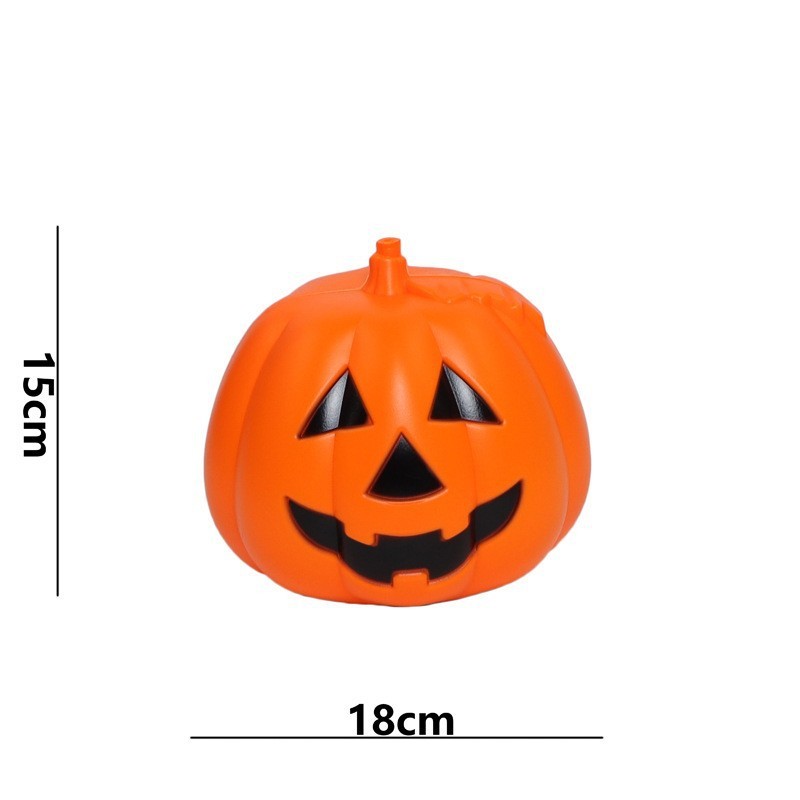 Halloween Plastic Luminous Pumpkin Lamp